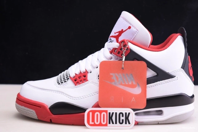 Rep TBkick Air DC7770-160 (2020) 4 Retro Jordan Red Fire 0806